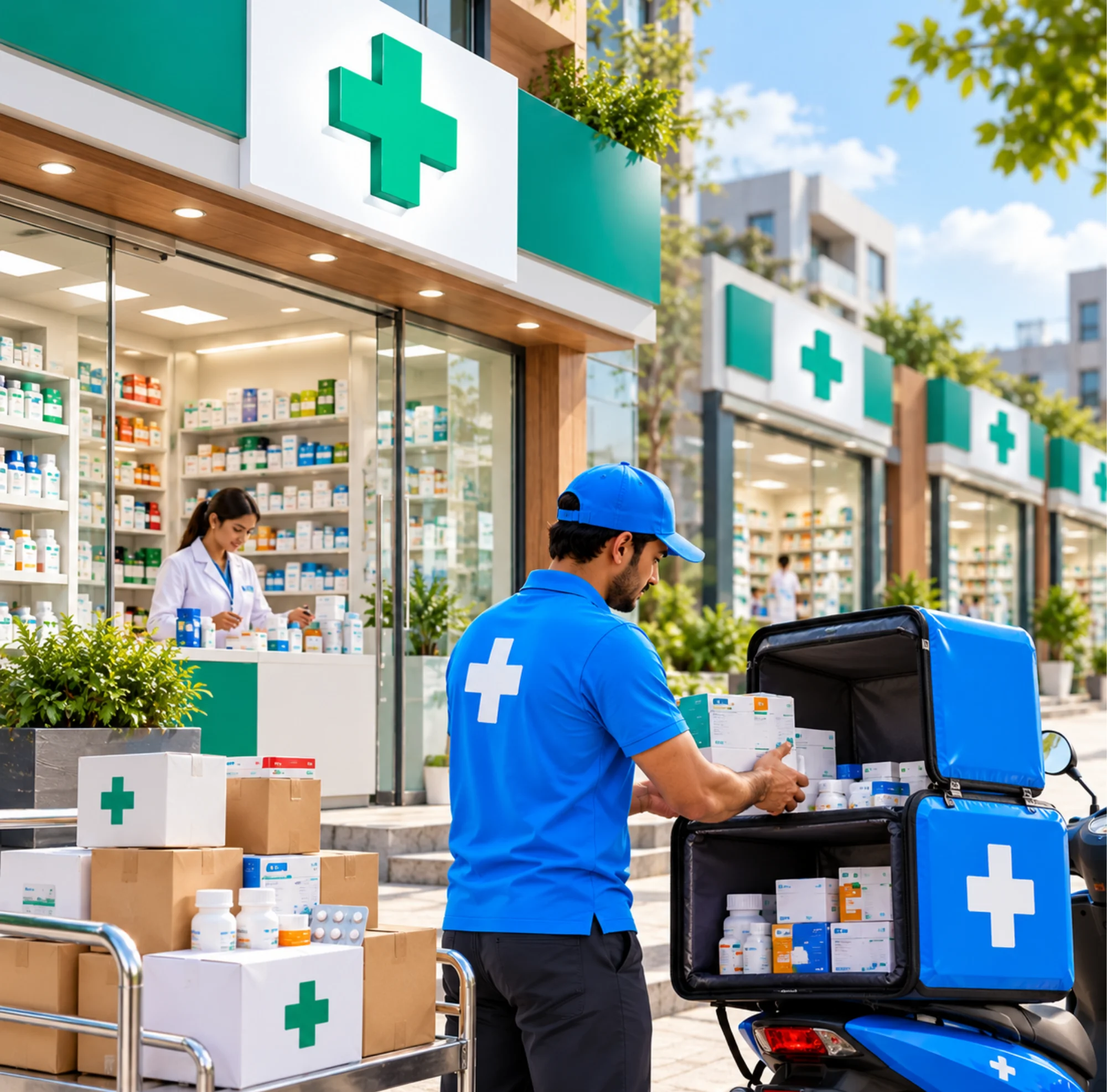 Pharmacy Chain Delivery App